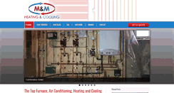 Desktop Screenshot of mmheatingcooling.ca